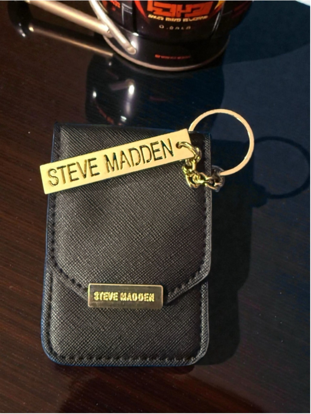 Steve Madden Card Holder / Mini Wallet Keychain Accessory